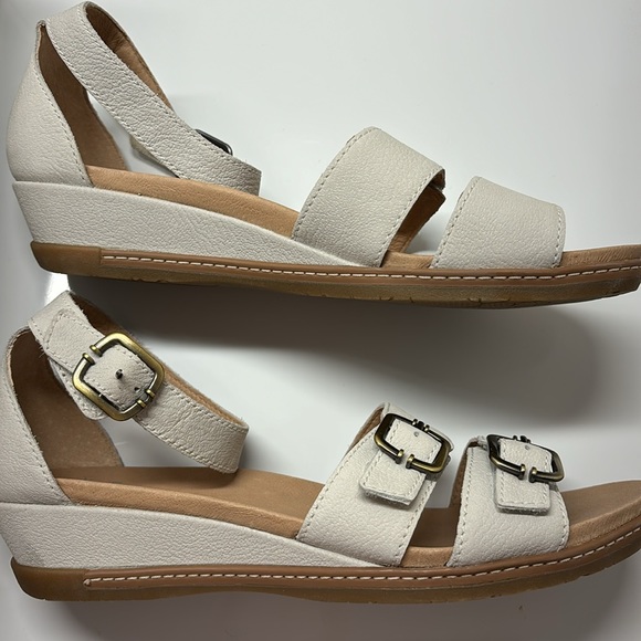 Astrid by Dansko size 40 us9 ivory new in box comfort sandals - Picture 8 of 8